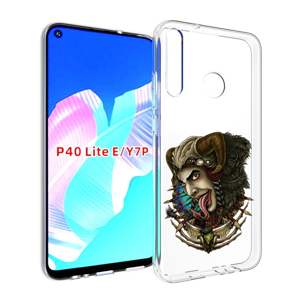 

Чехол бампер MyPads длинный язык для Huawei P40 Lite E., Прозрачный, Tocco