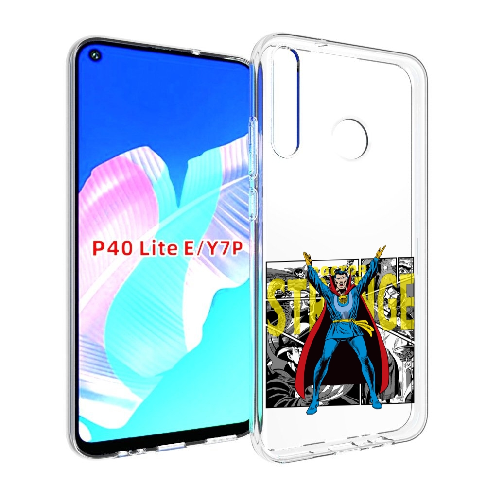 

Чехол бампер MyPads доктор стренж комикс для Huawei P40 Lite E., Прозрачный, Tocco