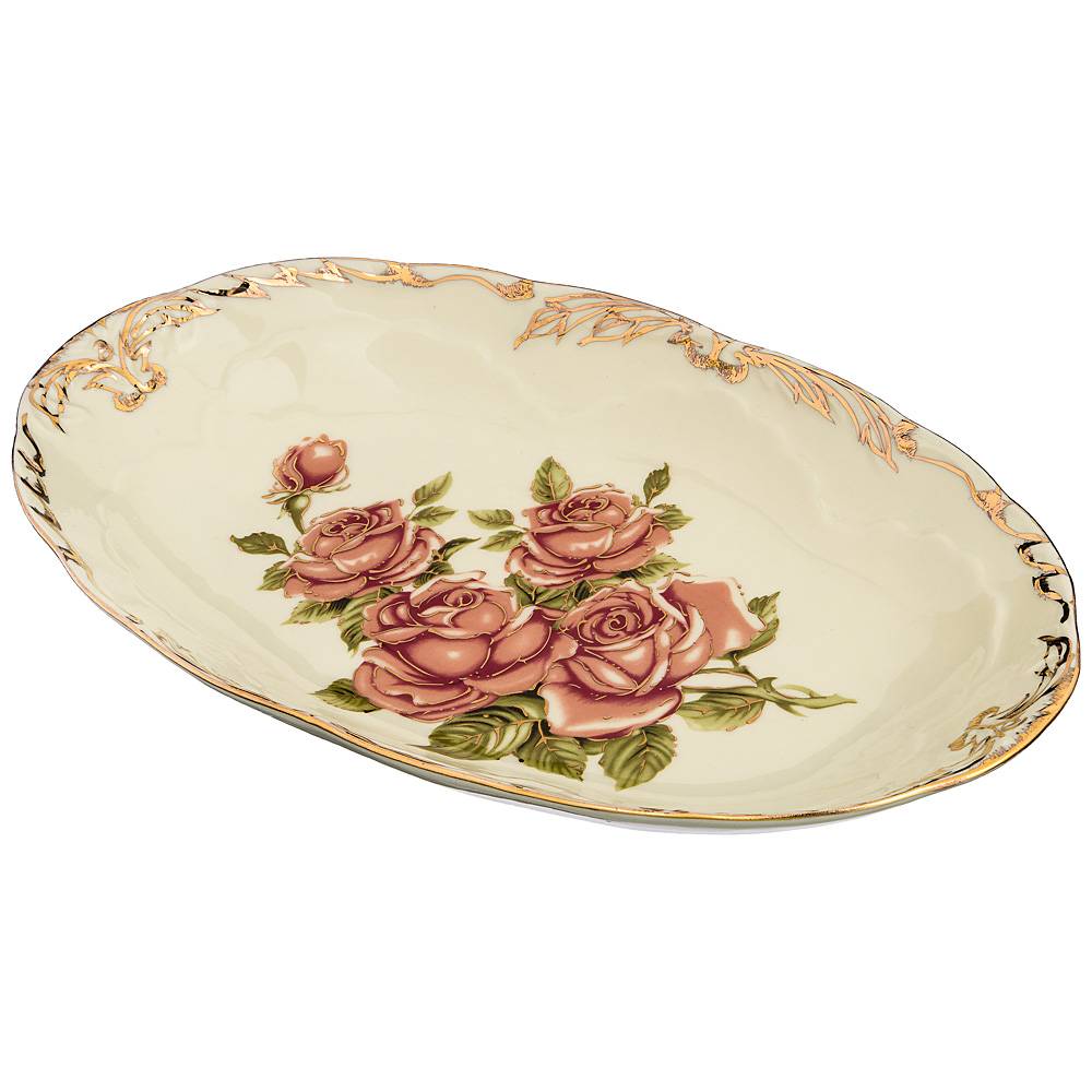 Селёдочница Lefard Корейская роза 27х15х3 см