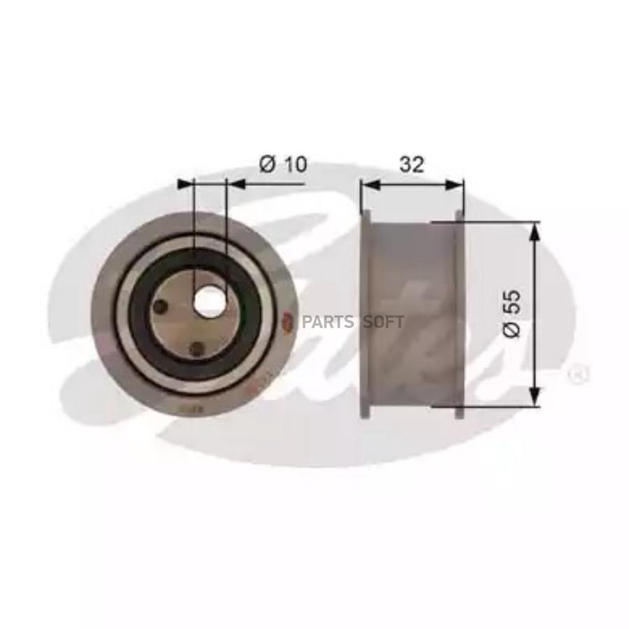 

GATES Ролик ГРМ GATES T42041