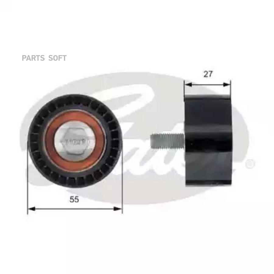 

GATES Ролик ГРМ GATES T42150