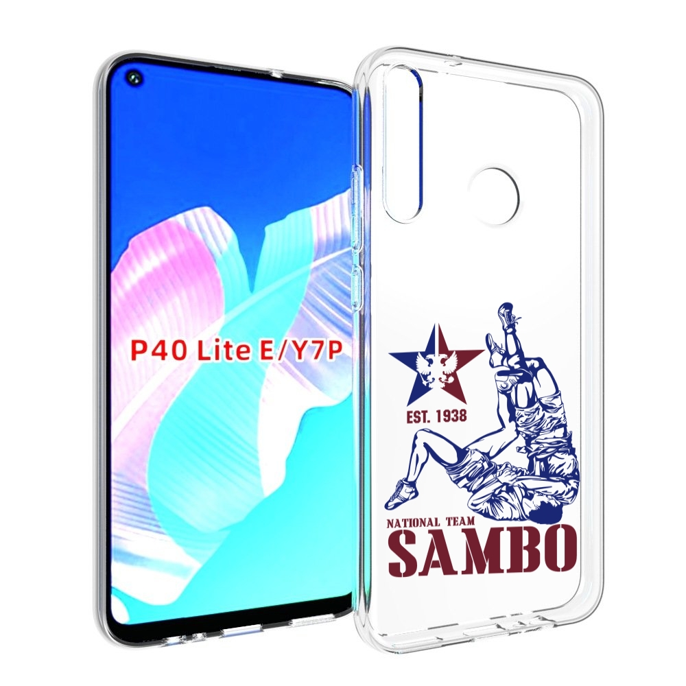 

Чехол бампер MyPads единоборства самбо для Huawei P40 Lite E., Прозрачный, Tocco