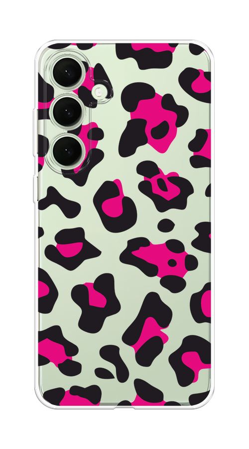 

Чехол на Samsung Galaxy S25 Plus "Pink cow spots", Черный;розовый, 2110450-1