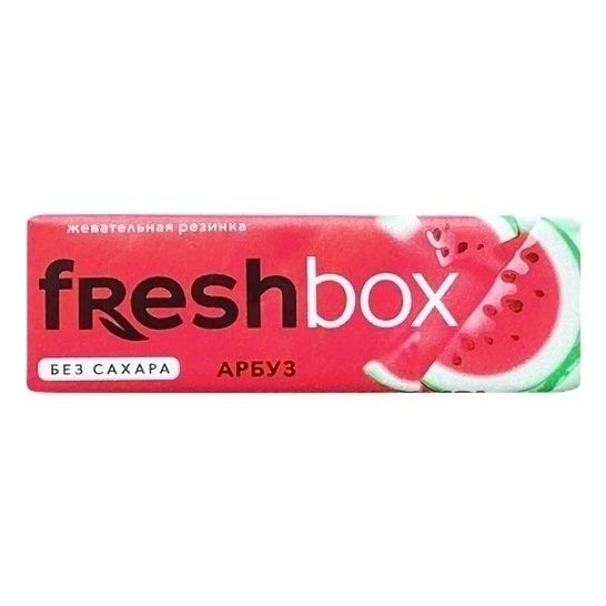 

Жевательная резинка Freshbox арбуз без сахара 12,65 г