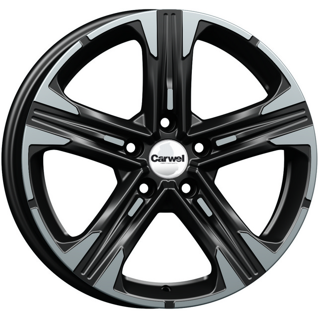 

Колесный диск Carwel Алтор 240 7.0x17/5x114.3 D67.1 ET51, Черный;серебристый
