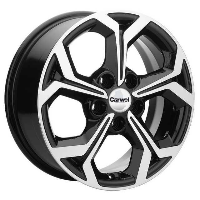 

Колесный диск Carwel Цада 1606 6.5x16/5x114.3 D66.1 ET50, Черный;серебристый