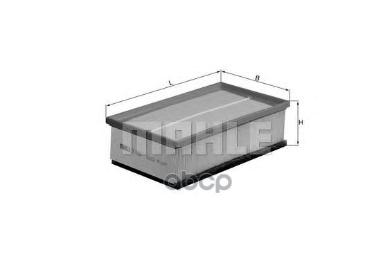 

Воздушный фильтр Mahle/Knecht для Citroen C4, DS4/Peugeot 3008, 307, 5008 LX1497