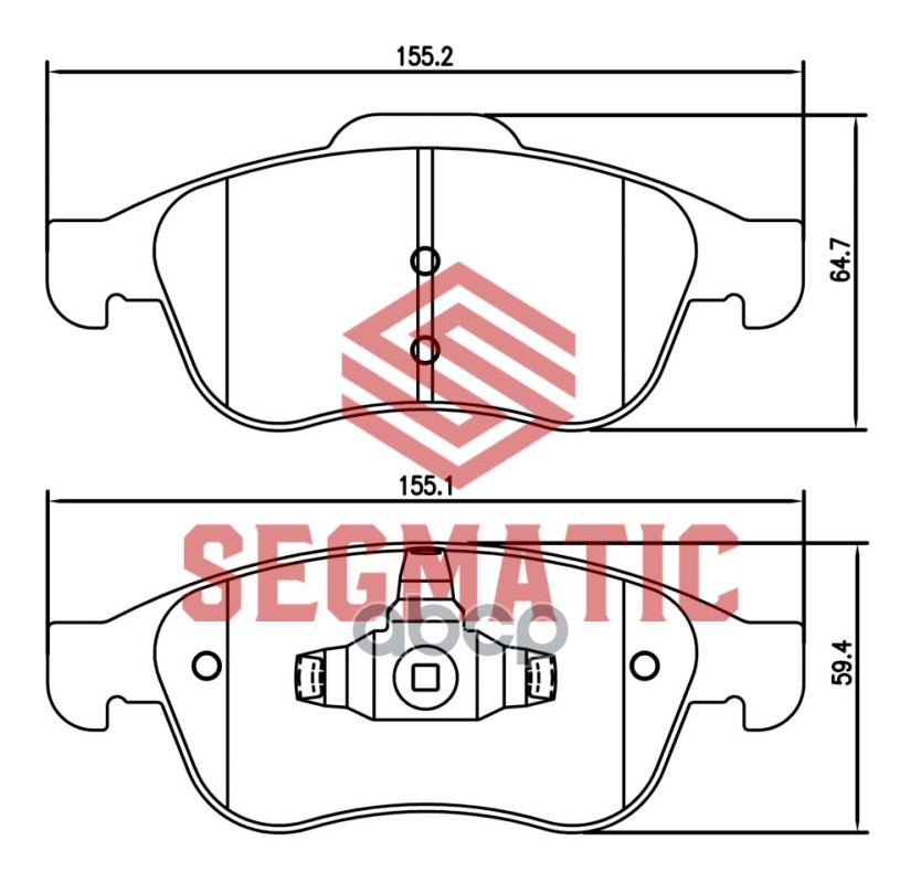 

Колодка Торм Диск Пер Renault Duster 1.6 2012- Renault Fluence 1.6 2010-