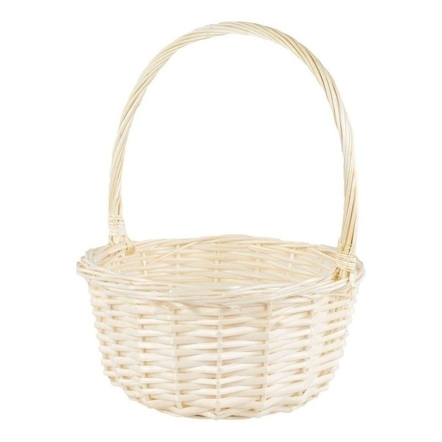 

Корзина Natural House Ива D34 37 x 31 x 16 см отбеленная