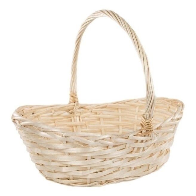 

Корзина Natural House Ива D47 12 х 11 х 31 см отбеленная