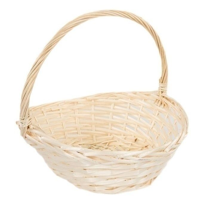 

Корзина Natural House Ива D30 37 x 31 x 16 см отбеленная