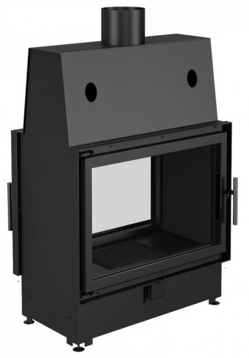 Фронтальная дровяная топка ECT Double 70x51/C 230691 13 кВт, 700/510, футеровка чугун