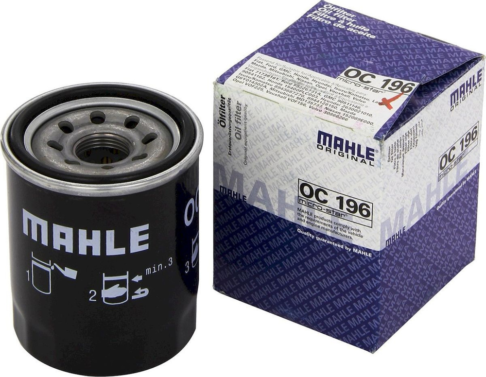 

Фильтр масляный KNECHT/MAHLE OC196, OC196