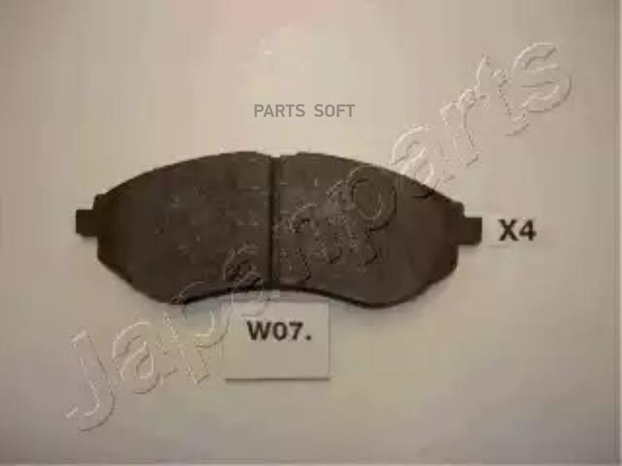 

Тормозные колодки Japanparts PAW07AF