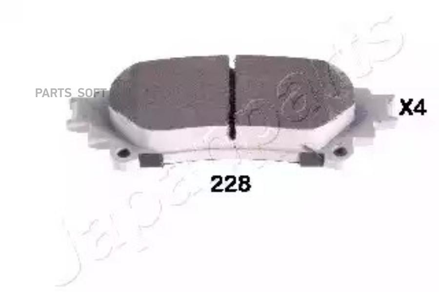 

Тормозные колодки Japanparts PP228AF