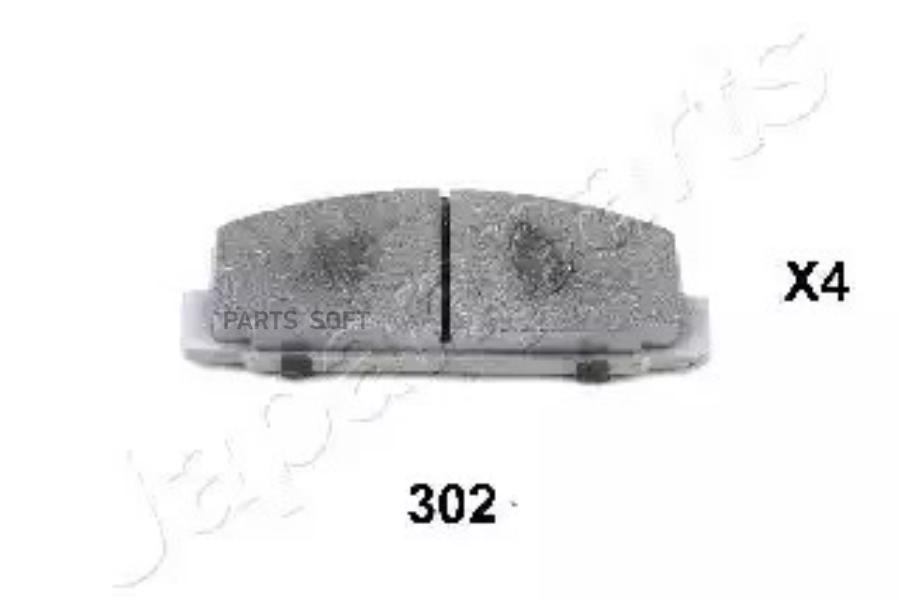

Тормозные колодки Japanparts PP302AF