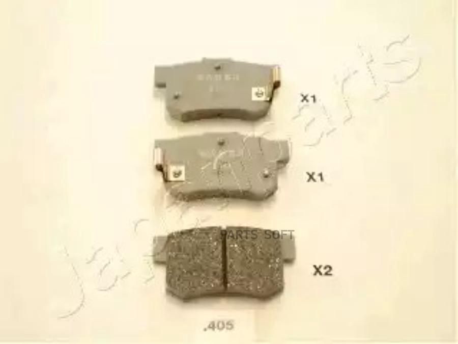 

Тормозные колодки Japanparts PP405AF