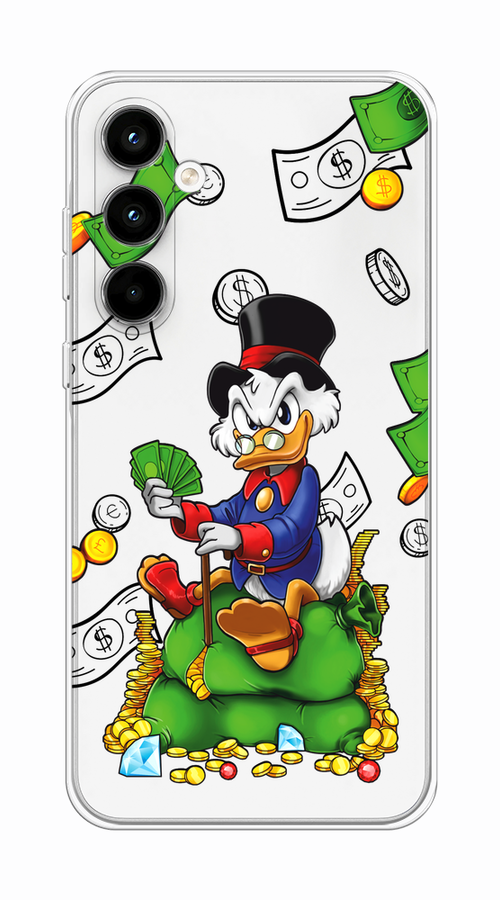 

Чехол на Samsung Galaxy A35 5G "Scrooge Richness", Черный;синий;зеленый, 2109350-1