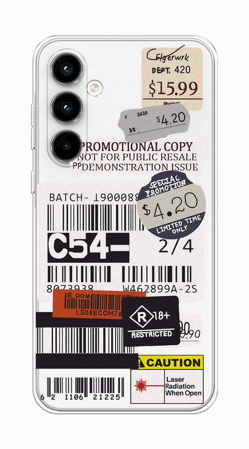 

Чехол на Samsung Galaxy A35 5G "Flight to Paris", Серый;бежевый, 2109350-1
