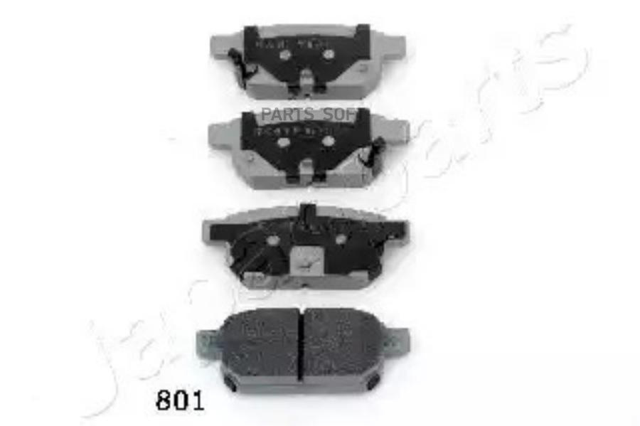 

Тормозные колодки Japanparts PP801AF