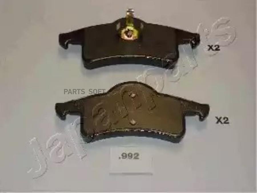 

Тормозные колодки Japanparts PP992AF
