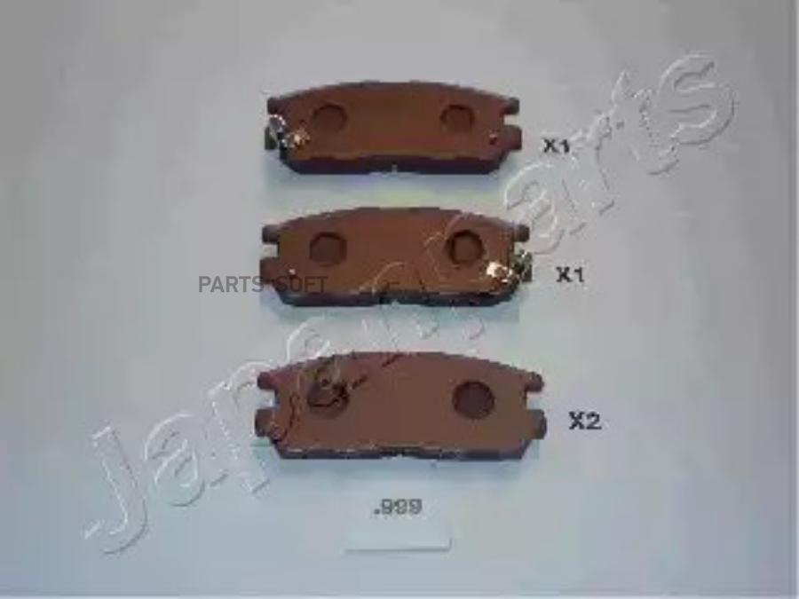 

Тормозные колодки Japanparts PP999AF