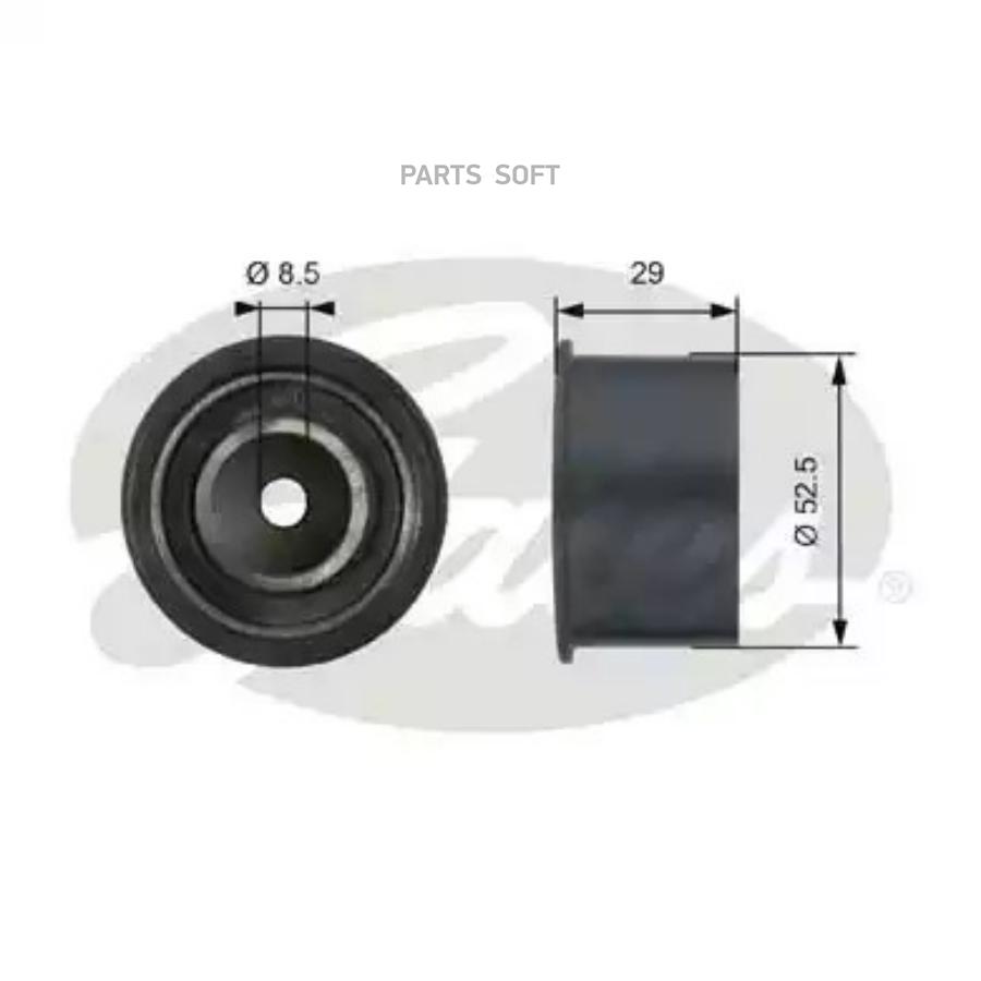 GATES Ролик обводной привода ГРМ GATES T42084