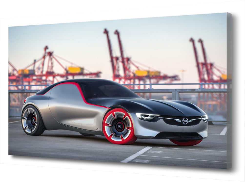 

Картина на холсте Автомобиль Opel спорткар PRC-867 (90x60см). Натуральный холст