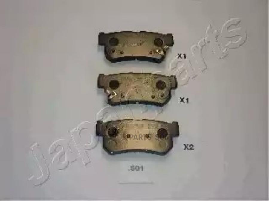 

Тормозные колодки Japanparts PPS01AF
