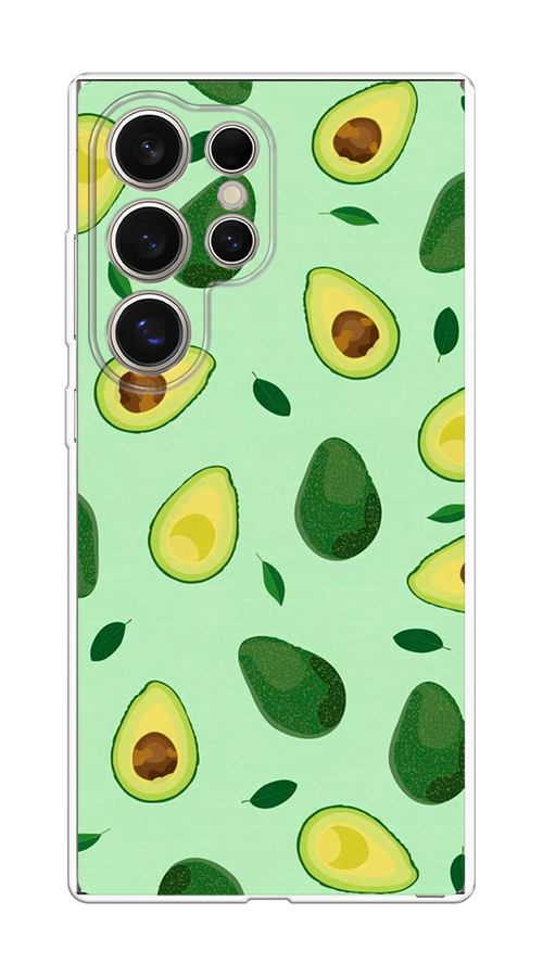 

Чехол на Samsung Galaxy S25 Ultra "Blue avocado", Коричневый;зеленый, 2110550-1
