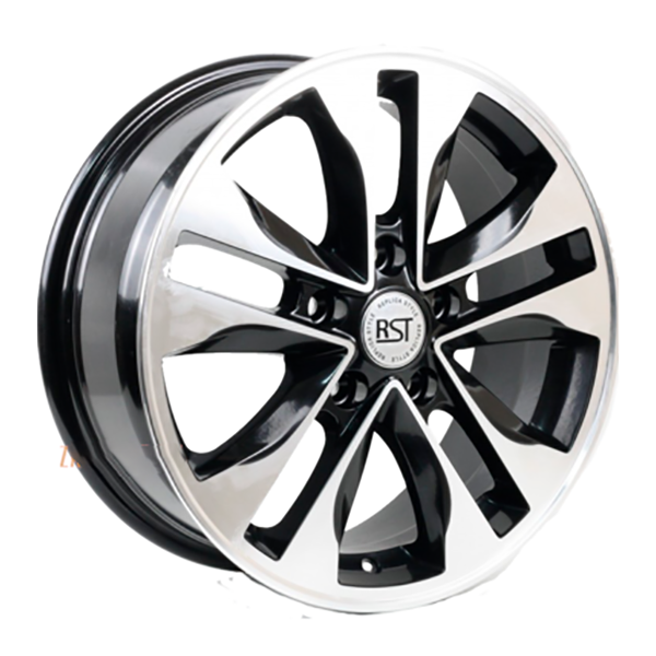 

Колесный диск RST 6,5x17/5x114,3 ET45 D66,1 R087 BD WHS510243, Черный;серебристый