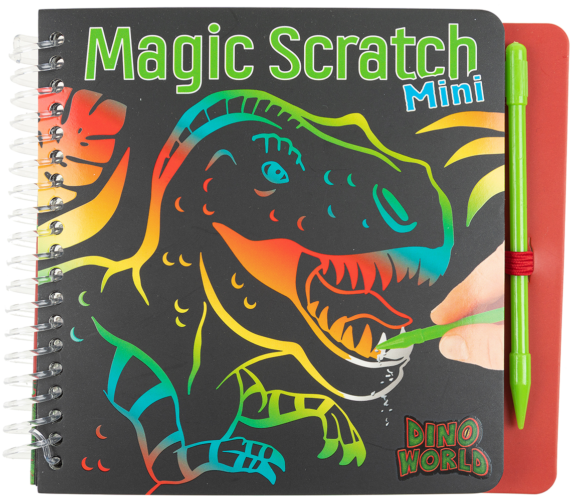 фото Мини-альбом для творчества depesche dino world magic scratch волшебное царапание (0410711)