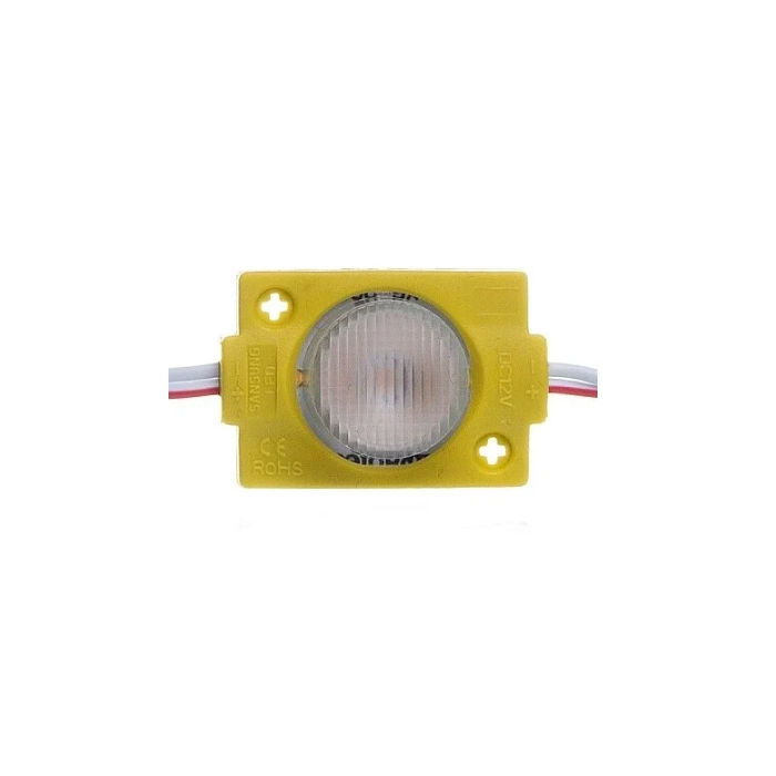 SmartLight Светодиодный модуль SmartLight 12V IP65 SMD3030 1.5 Вт 45°. Желтый