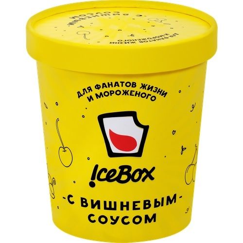 Мороженое пломбир IСeBox сливочное с вишневым соусом БЗМЖ 250 г 320₽