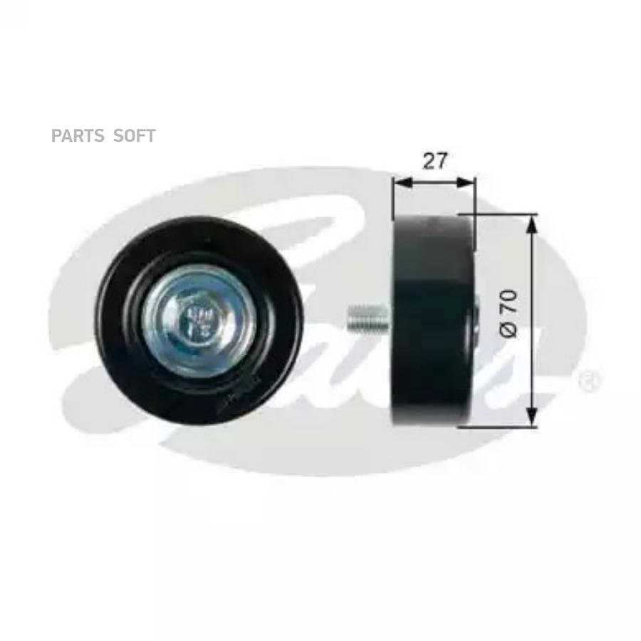 

GATES Ролик ручейкового ремня GATES T36409