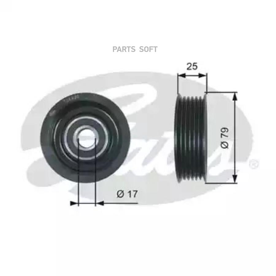 

GATES Ролик ручейкового ремня GATES T36420
