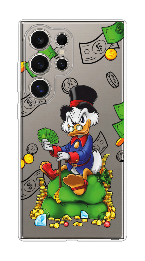 

Чехол на Samsung Galaxy S25 Ultra "Scrooge Richness", Черный;синий;зеленый, 2110550-1