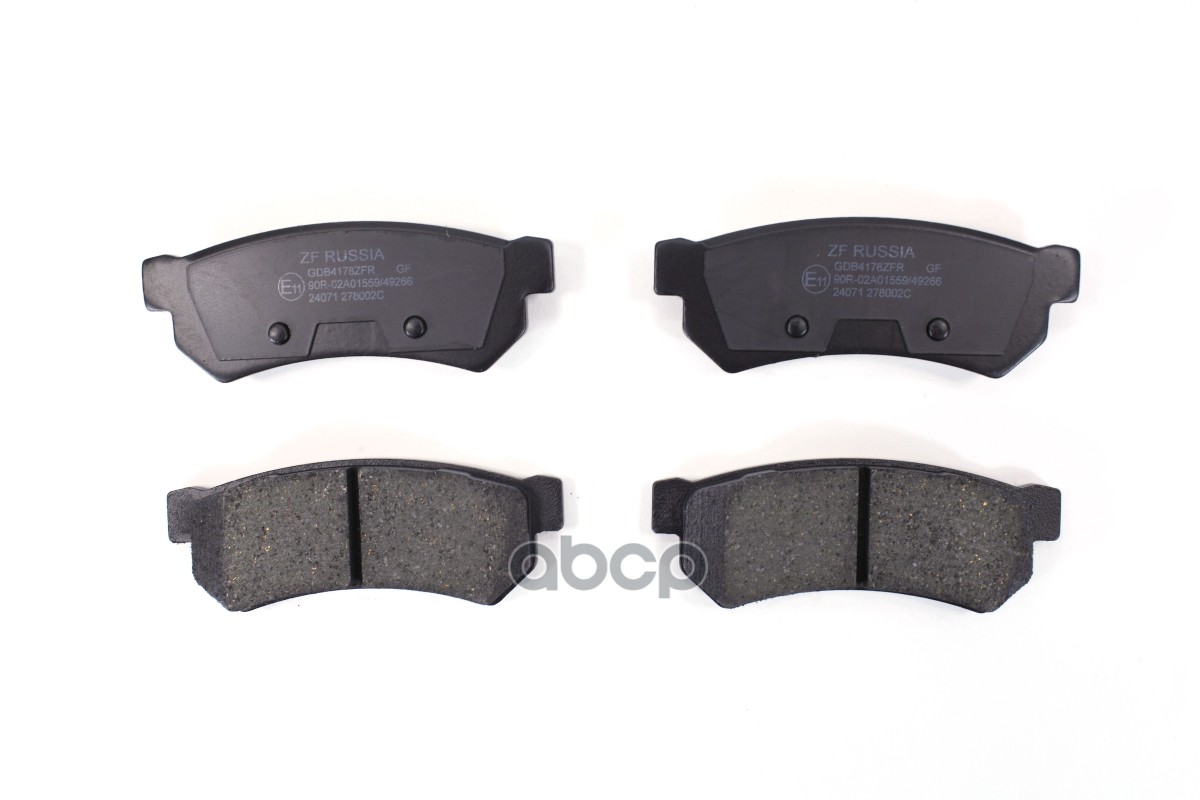 

Тормозные колодки ZFR дисковые GDB4178ZFR