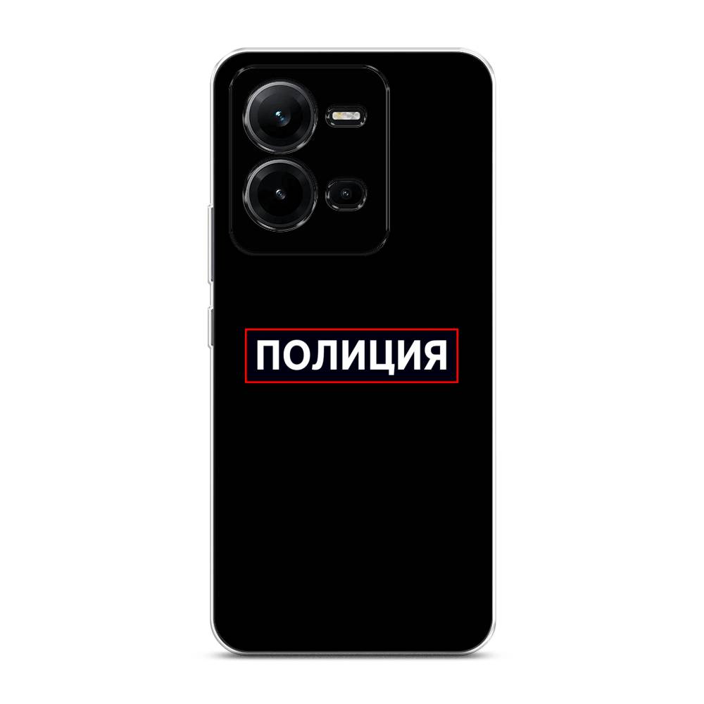 

Чехол Awog на Vivo V25e / Виво V25e "Police logo", Черный;белый;красный, ok
