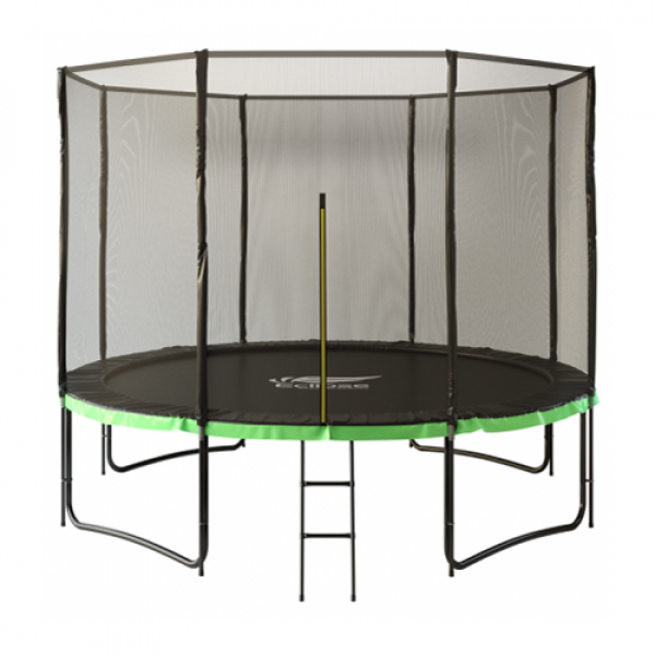 

Батут Eclipse Inspire с сеткой и лестницей 305 см, green/black, Inspire
