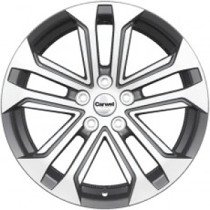 

Колесный диск Carwel Куж 1803 7.0x18/5x114.3 D66.5 ET37, Серый;серебристый