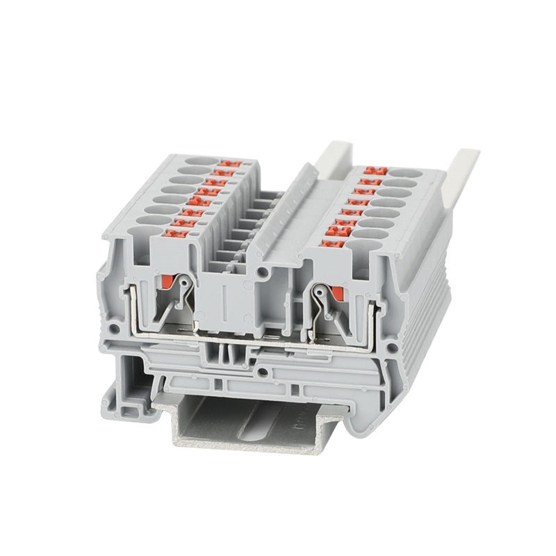 фото Клемма проходная conta cpt 4 push-in 3204182, 10 штук