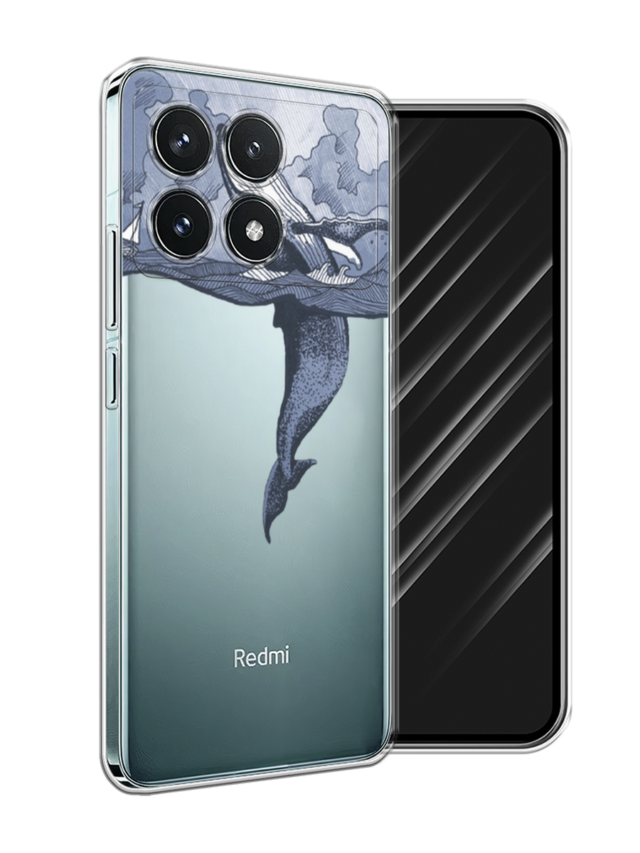 

Чехол Awog на Xiaomi Redmi K70 Pro 5G "Два измерения", Голубой;черный;прозрачный, 320750-1