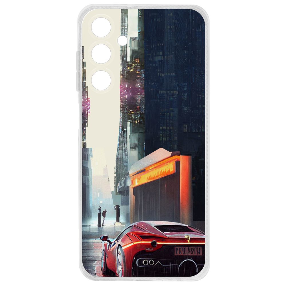 

Чехол-накладка Krutoff Clear Case Сити для Samsung Galaxy A25 5G (A256), Прозрачный