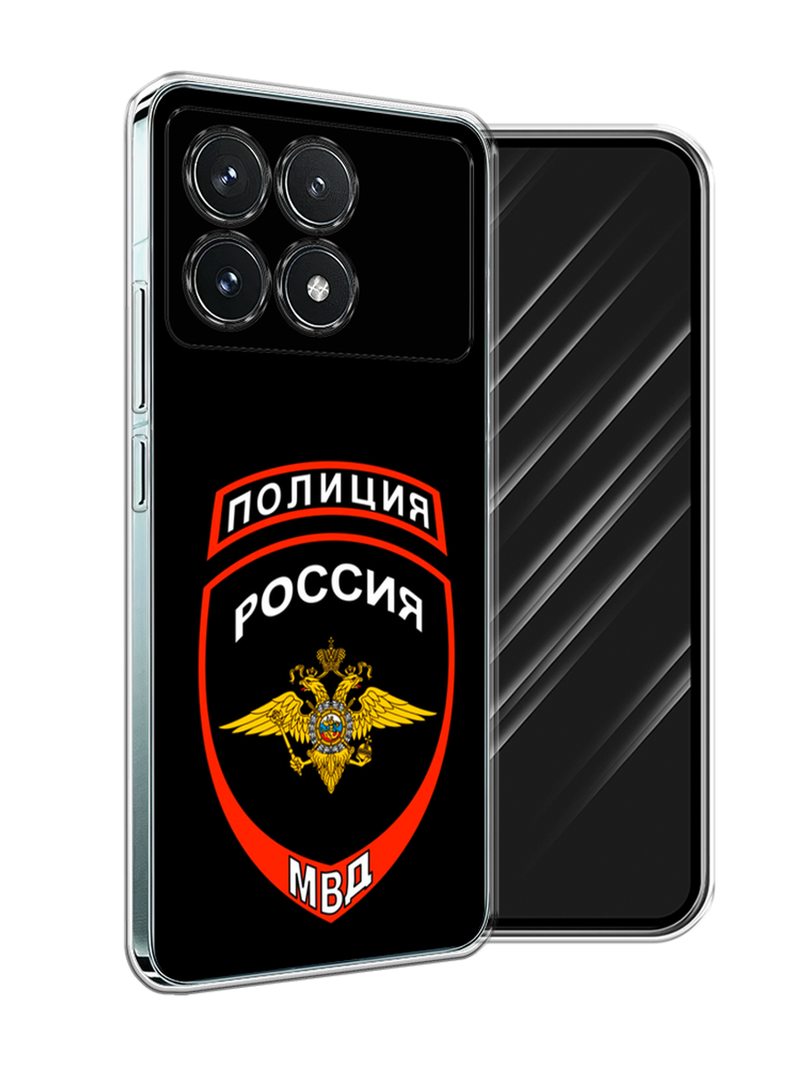 

Чехол Awog на Xiaomi Redmi K70 5G "Полиция шеврон", Черный;красный;белый, 320850-1