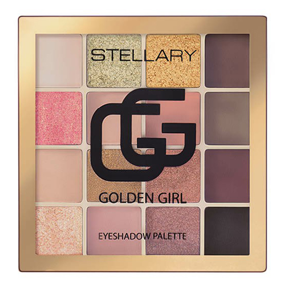 фото Тени для век stellary golden girl 16 цветов