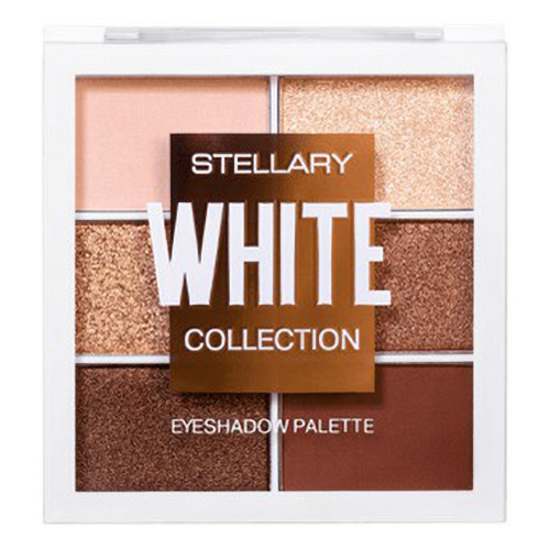 фото Тени для век stellary white collection палетка 7,2 г