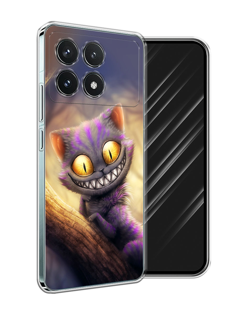 

Чехол Awog на Xiaomi Redmi K70 5G "Cheshire Cat", Фиолетовый;желтый, 320850-1
