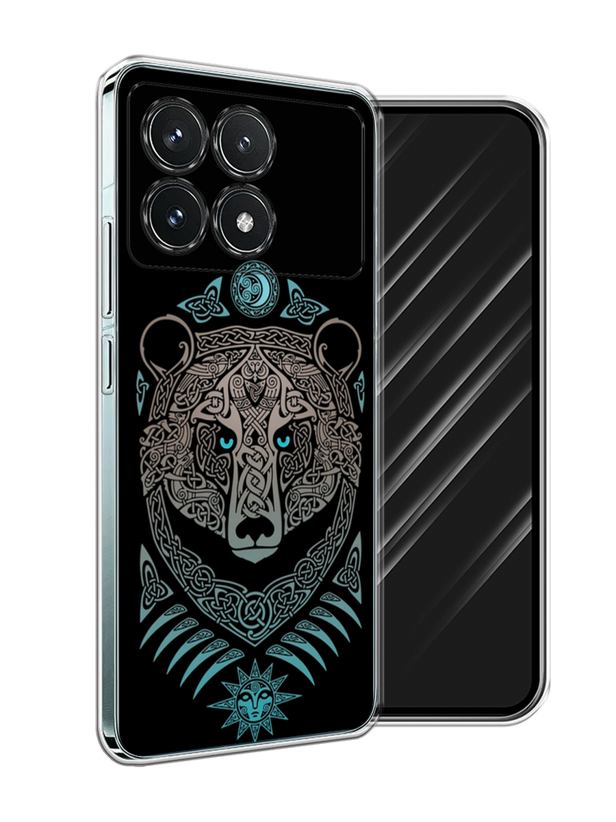 

Чехол Awog на Xiaomi Redmi K70 5G "Кельтский медведь", Черный;серый, 320850-1