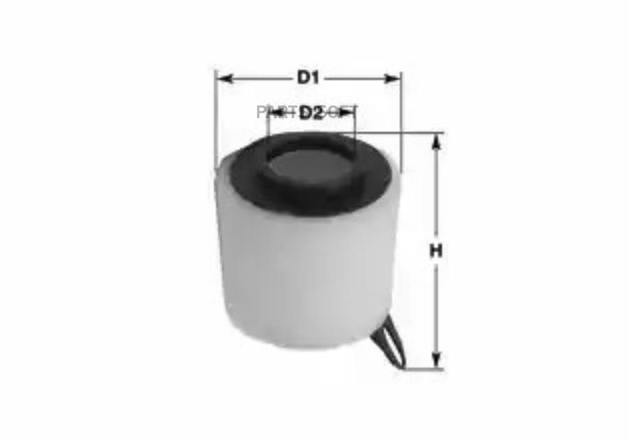 

Фильтр воздушный BMW: 1 04-, 1 кабрио 08-, 3 05-, 3 Touring 05- CLEANFILTERS MA3017, MA3017